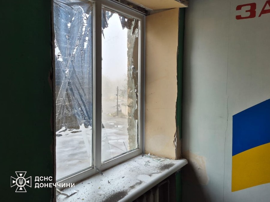 Окупанти атакували пожежно-рятувальну частину в Добропіллі