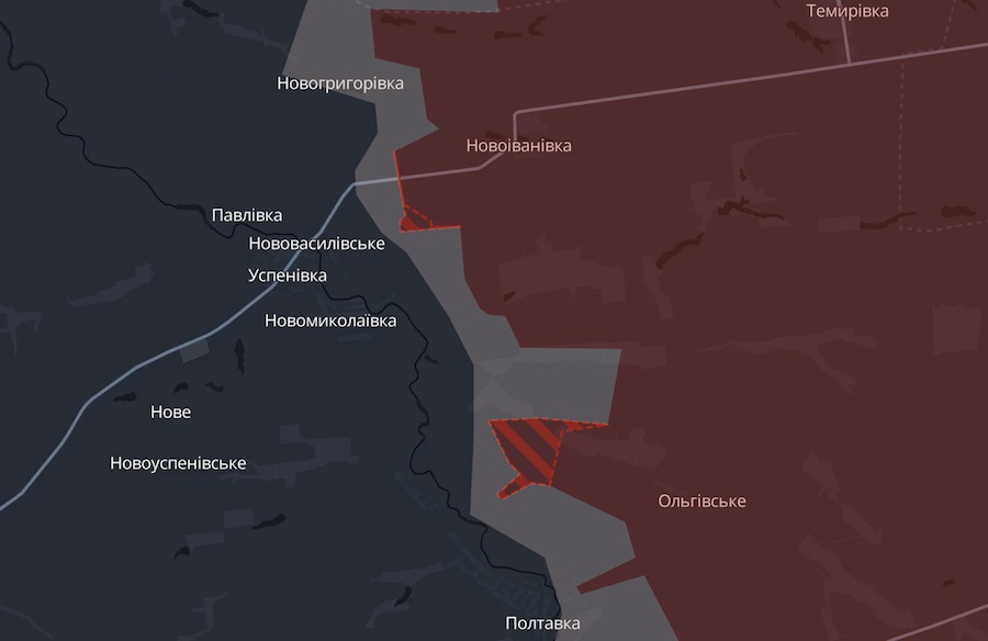Окупанти просунулися в Дніпропетровській та Запорізькій областях. DeepState оновив мапу