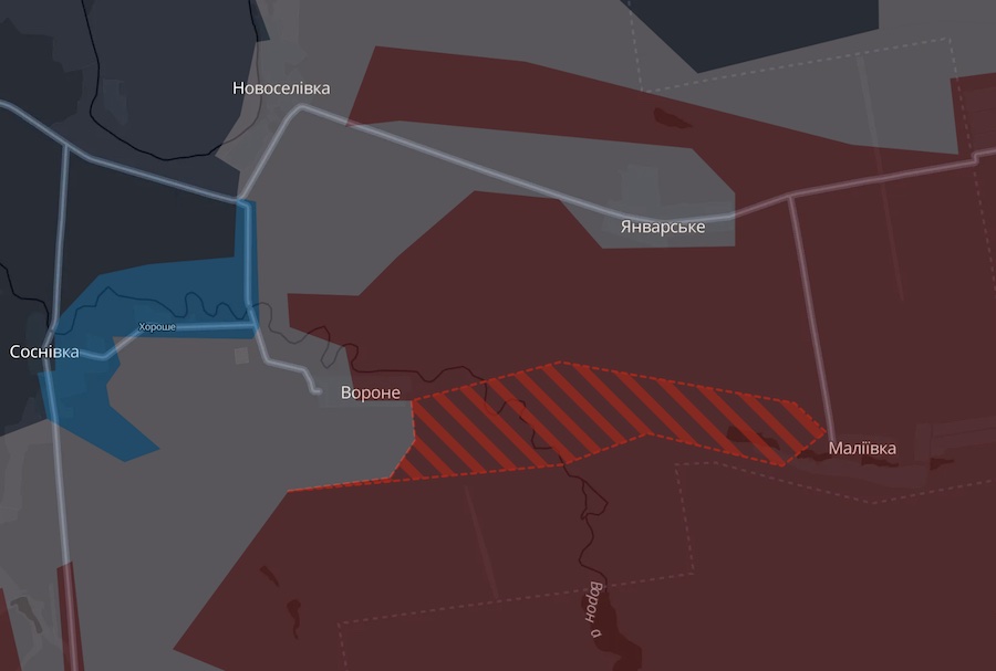 Окупанти захопили один населений пункт та просунулися біля ще чотирьох, — DeepState