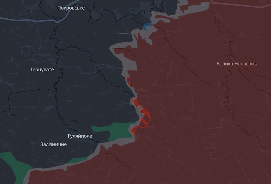 Армія РФ просунулася біля шести населених пунктів у Сумській та Запорізькій областях, — DeepState