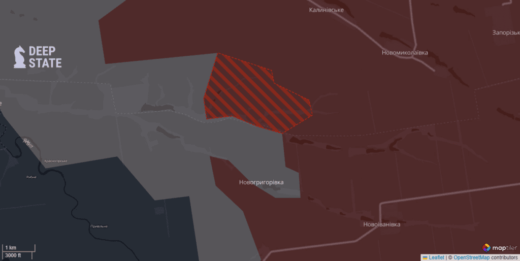 Росіяни тиснуть неподалік Покровська та на Дніпропетровщині: DeepState оновили мапу бойових дій