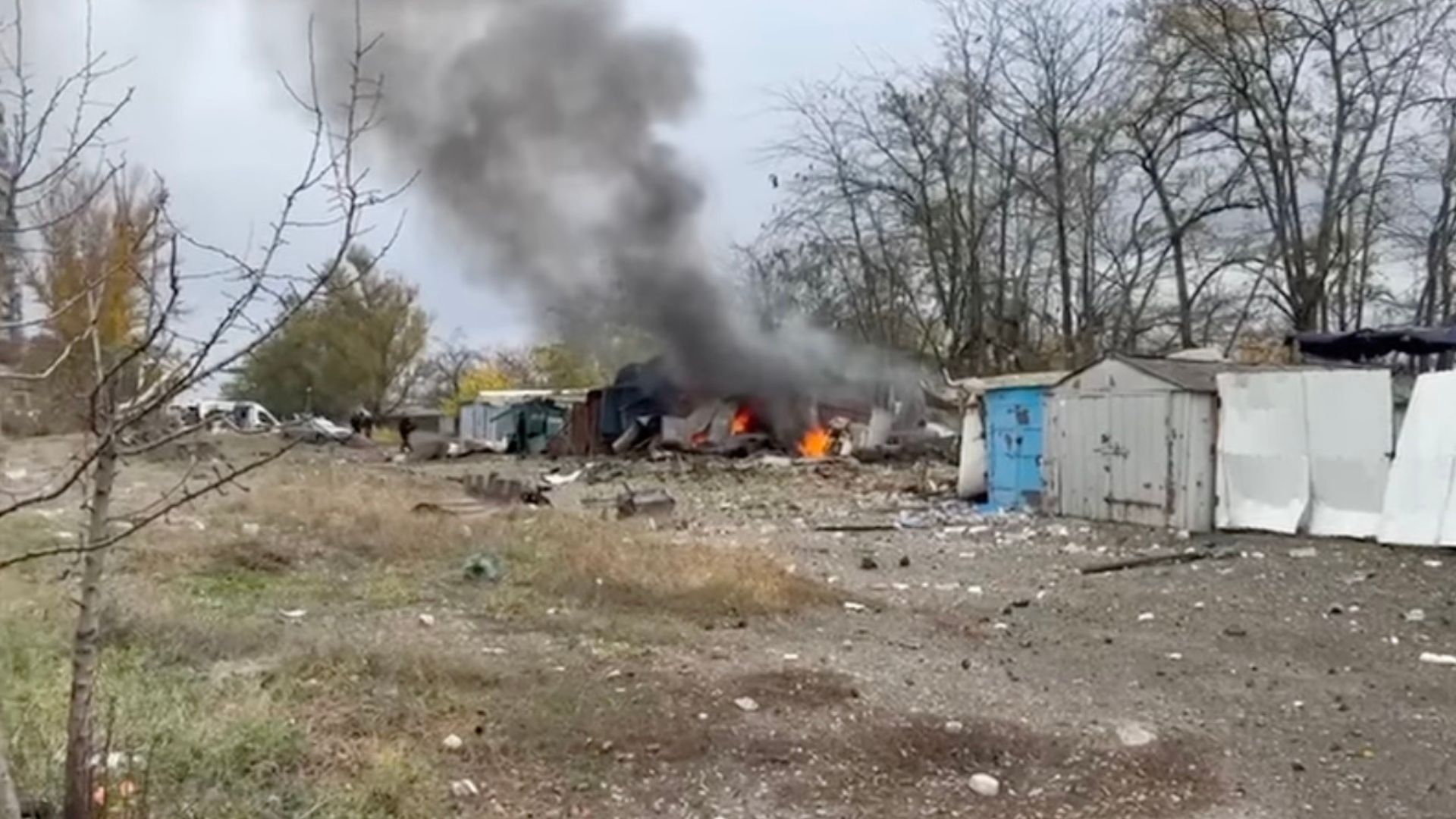 Трьох людей убито, пошкоджено будинки: опубліковане відео ударів по Слов’янську