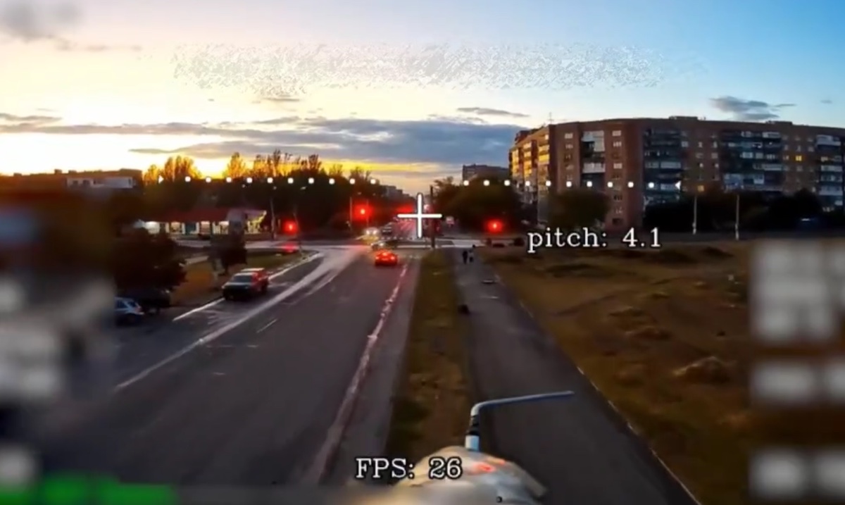 Окупанти, ймовірно, вперше атакували Краматорськ FPV-дроном на оптоволокні