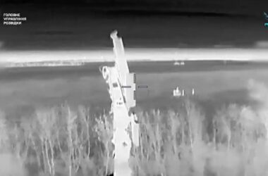 Пускова установка та радари ППО росіян уражені на окупованій Донецькій області. У ГУР показали відео ударів