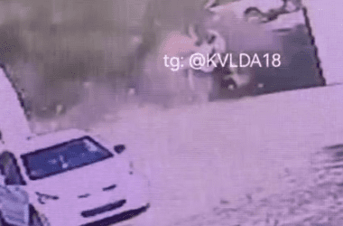 Вибух на Чорноморській у Луганську: з’явилось відео з камер відеоспостереження