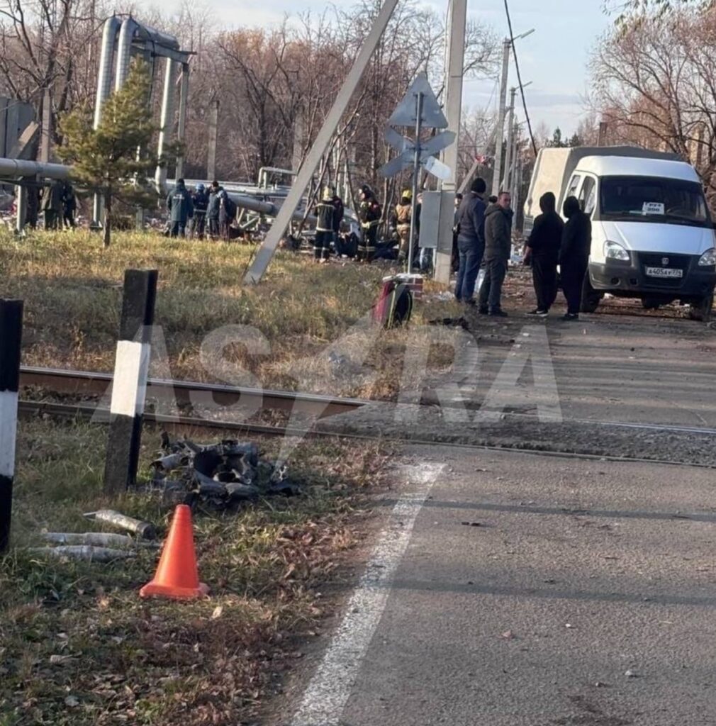 Росіяни показали фото наслідків вибуху на заводі “Пластмасс” у Копєйську, де виробляли боєприпаси
