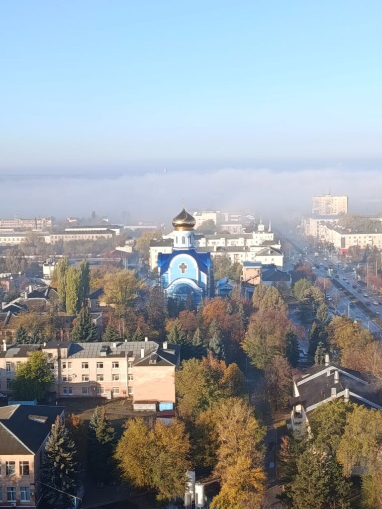 Луганськ з висоти. У мережі з’явилися кадри з даху однойменного готелю