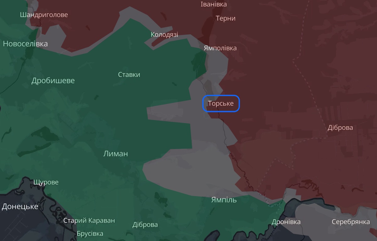 ЗСУ зачистили село Торське на півночі Донецької області. Військові показали відео операції