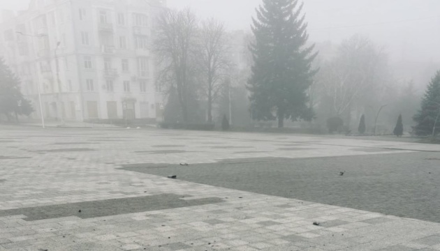 У Краматорську площу Миру атакував ворожий дрон “Молнія-2”