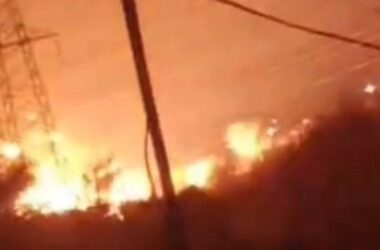 На окупованій Донеччині горить Старобешевська ТЕС