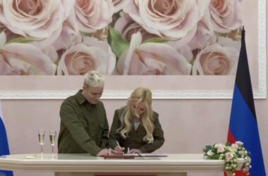 Мізуліна та SHAMAN влаштували “весілля” в окупованому Донецьку