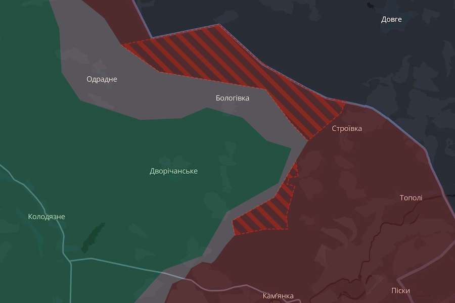 Окупанти просунулися в Харківській, Донецькій та Дніпропетровській областях. DeepState показав, де саме