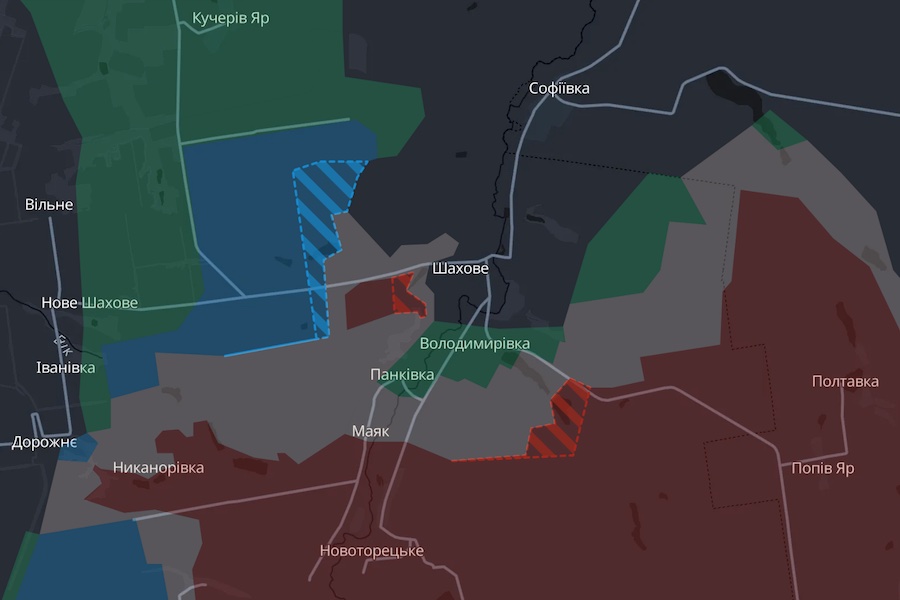 Окупанти просунулися в Харківській, Донецькій та Дніпропетровській областях. DeepState показав, де саме