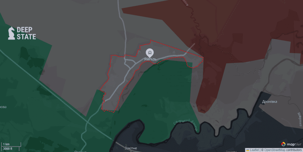 У Генштабі заперечують повний контроль росіянами Куп&#8217;янська та Ямполя