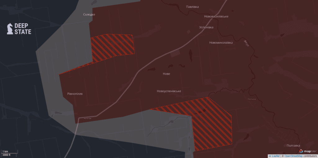Росіяни захопили село на Куп&#8217;янському напрямку та тиснуть на Запоріжжі: DeepState оновили мапу