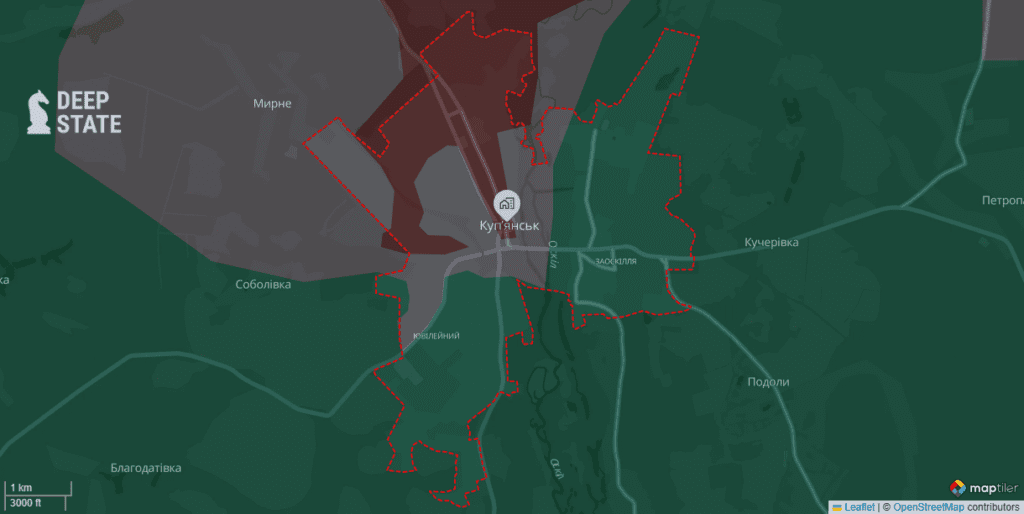 У Генштабі заперечують повний контроль росіянами Куп&#8217;янська та Ямполя