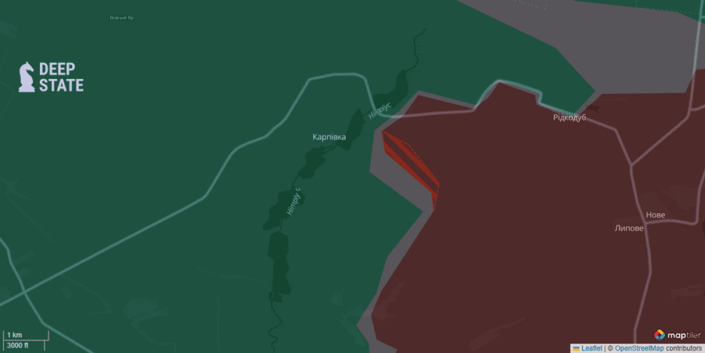 Росіяни за минулу добу просунулись у трьох областях: DeepState показали, де саме