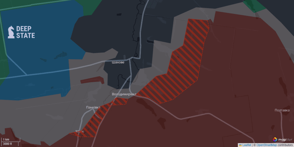 Росіяни тиснуть у Покровську та активізувались на Добропільщині: DeepState оновили мапу бойових дій