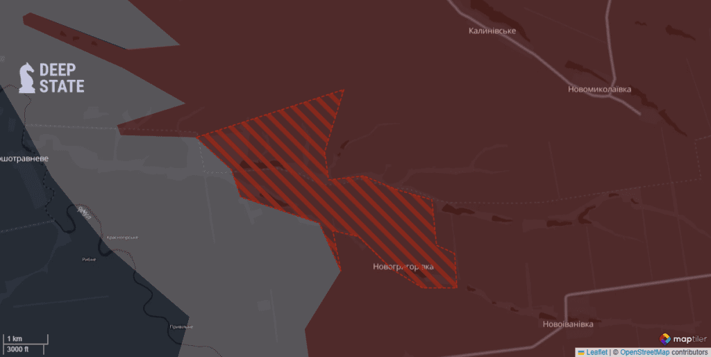 ЗСУ майже повністю зачистили “Добропільський виступ”, а росіяни захопили село на Запоріжжі: оновлена мапа DeepState