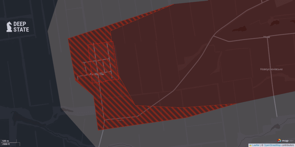 Аналітики DeepState підтвердили захоплення Рівнопілля на Запоріжжі та показали оновлену мапу