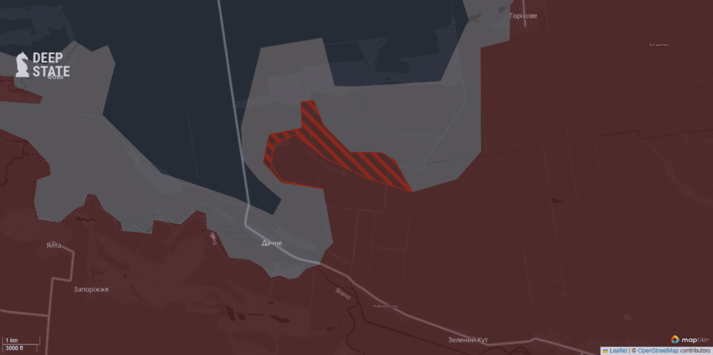 Аналітики DeepState підтвердили захоплення Рівнопілля на Запоріжжі та показали оновлену мапу