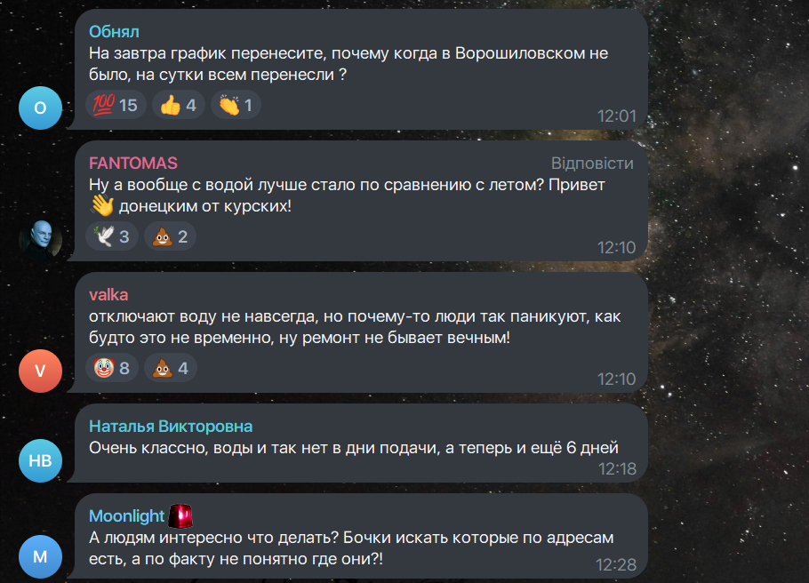 Окупанти “попросили” жителів Донецька посидіти ще три дні без води: місцеві обурились