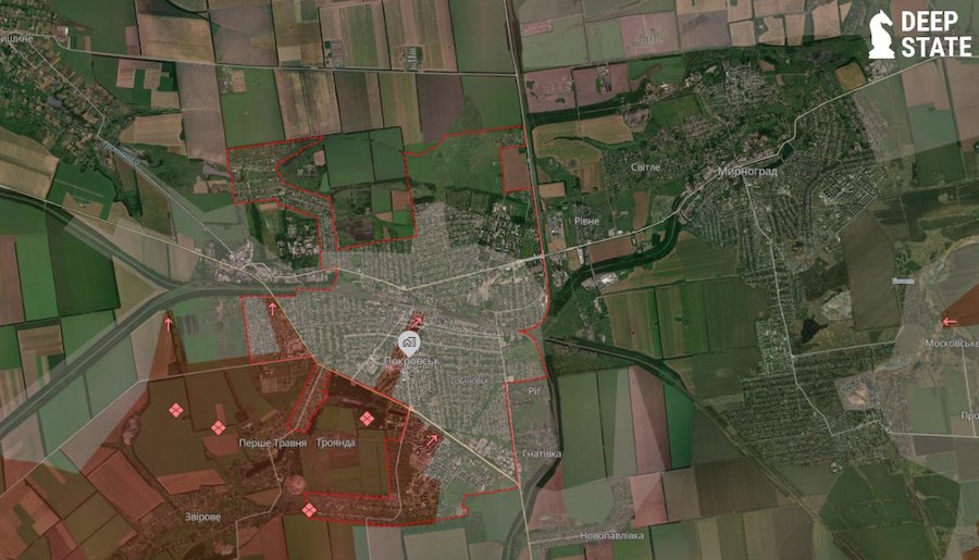 Поглинання міста триває: в DeepState розповіли про ситуацію в Покровську