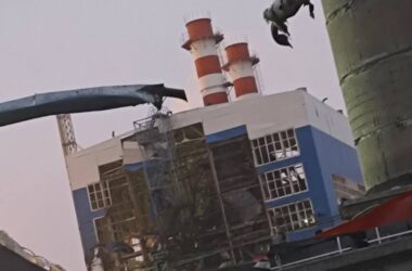 У мережі опублікували кадри масштабних пожеж після атак російських Таганрога та Воронежа