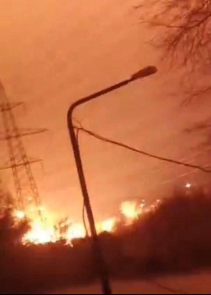 На окупованій Донеччині горить Старобешевська ТЕС