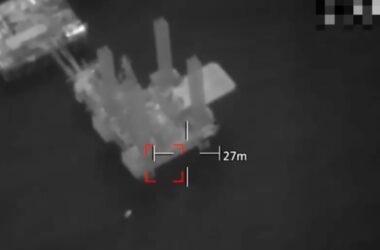 ЗСУ уразили елітний підрозділ окупантів на платформі в Чорному морі. Опубліковано відео