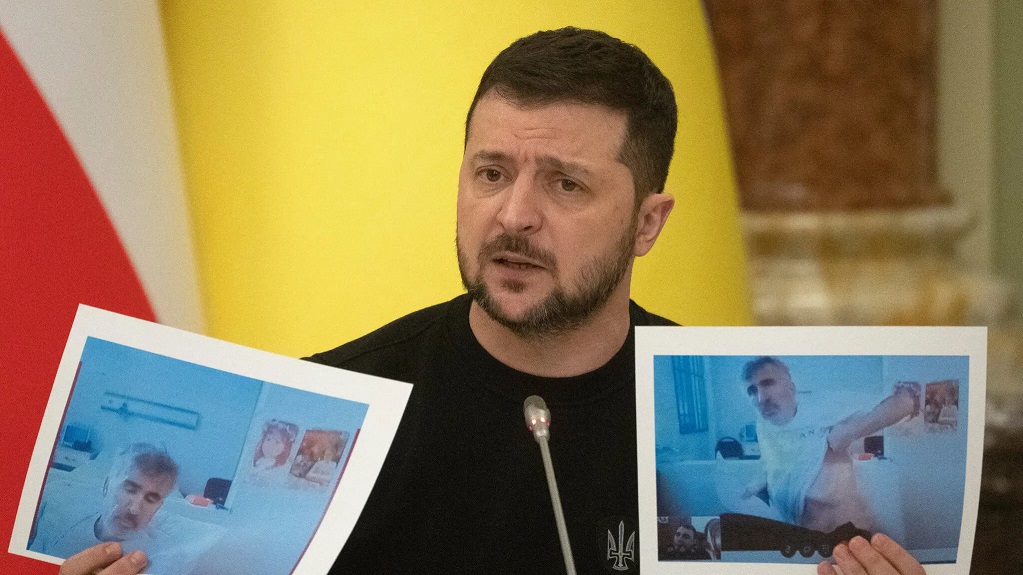 Саакашвілі звернувся до України з проханням включити його до списку цивільних заручників, утримуваних Росією