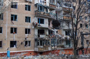 У Краматорську завершили аварійно-рятувальні роботи на місці удару по дев’ятиповерховому будинку: фото