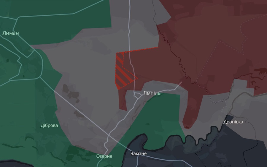 Окупанти просунулися поблизу трьох населених пунктів Донецької області, — DeepState