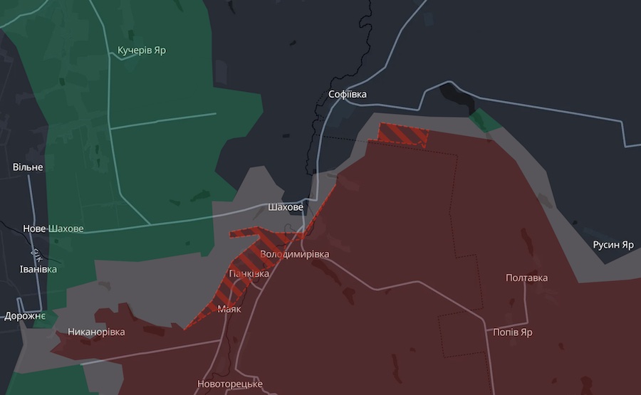 Окупанти просунулися біля п&rsquo;яти населених пунктів на Покровському напрямку. DeepState оновив мапу