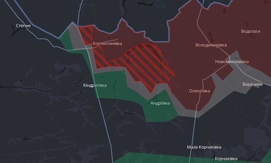 Окупанти просунулися в трьох областях на сході. У DeepState показали зміни на мапі