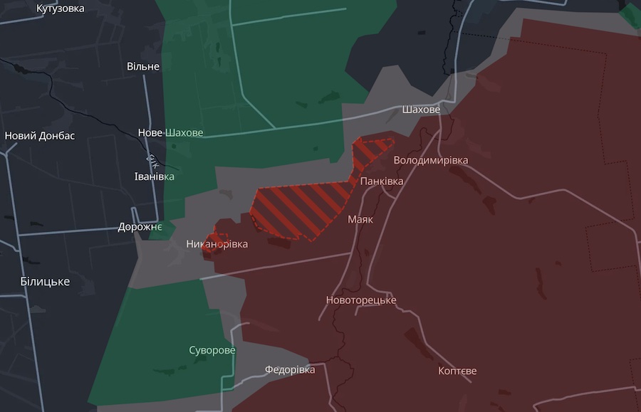 Окупанти просунулися в Донецькій та Запорізькій областях. DeepState показав, де саме