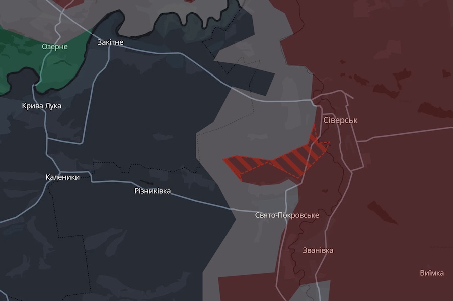 Окупанти просунулися в Сумській області та на півночі Донецької області. DeepState оновив мапу