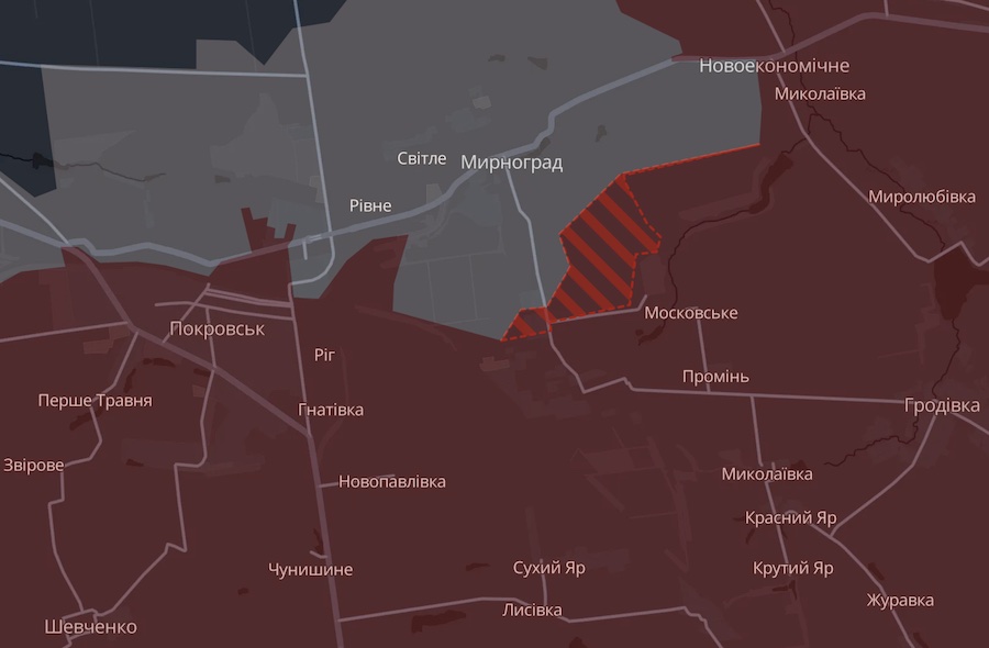 Окупанти просунулися в трьох областях на сході. У DeepState показали зміни на мапі