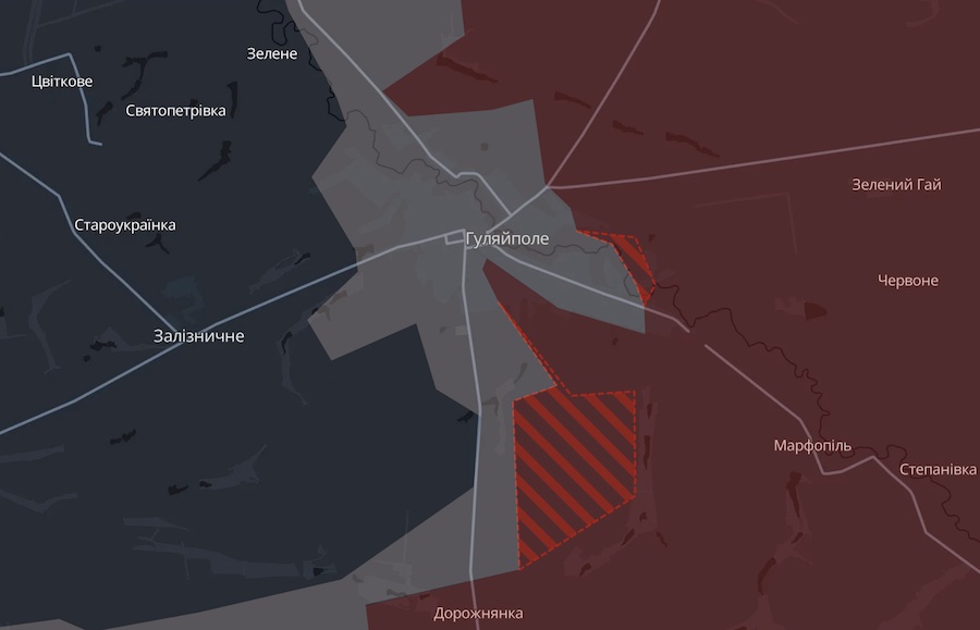 Окупанти просунулися в Донецькій, Дніпропетровській та Запорізькій областях. DeepState оновив мапу