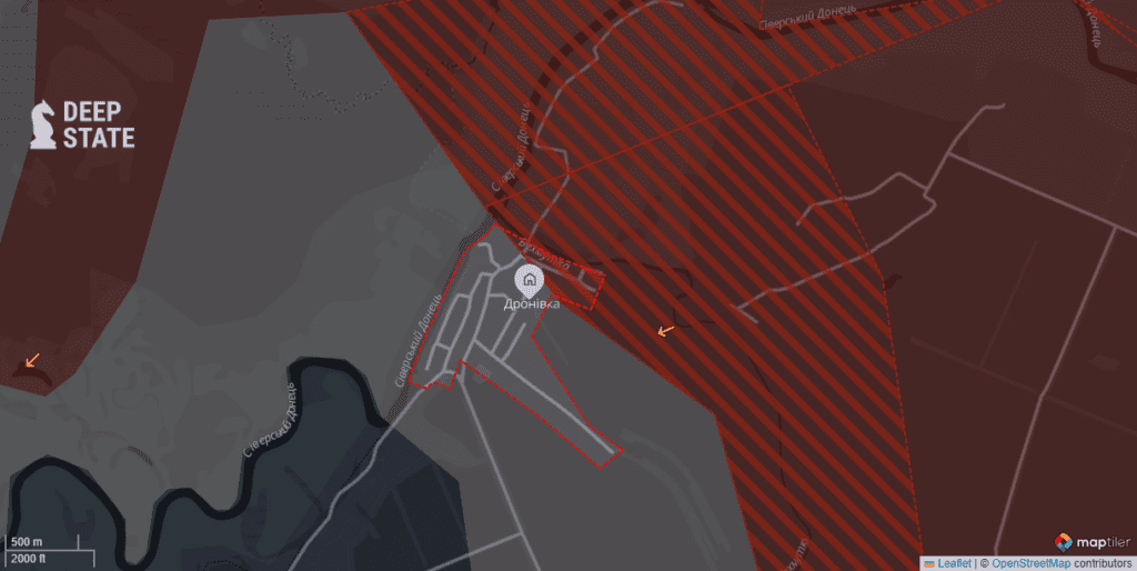 Росіяни продовжують тиснути у Сіверську: DeepState показали актуальну мапу бойових дій