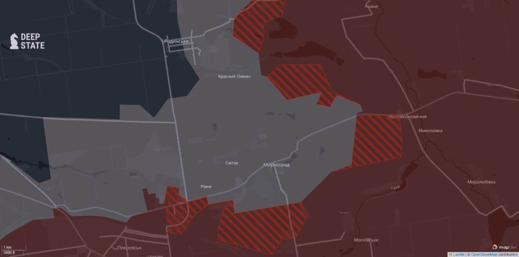 Росіяни тиснуть одразу на кількох напрямках: DeepState повідомили про просування росіян в Покровську, Мирнограді та Гуляйполі