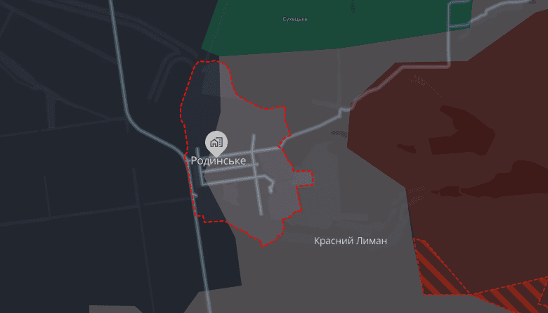 Військові заперечили слова росіян про окупацію Родинського на північ від Мирнограду