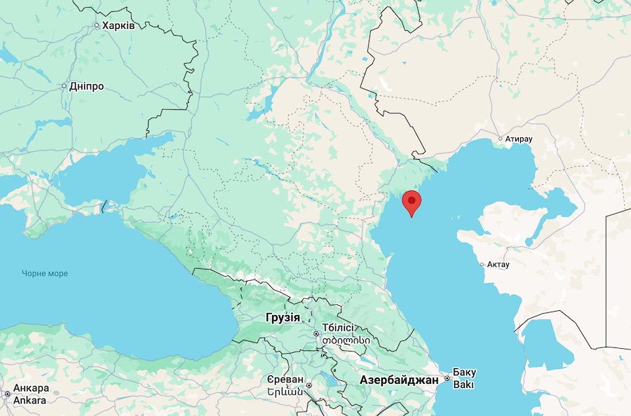 Україна вперше атакувала нафтову платформу росіян у Каспійському морі