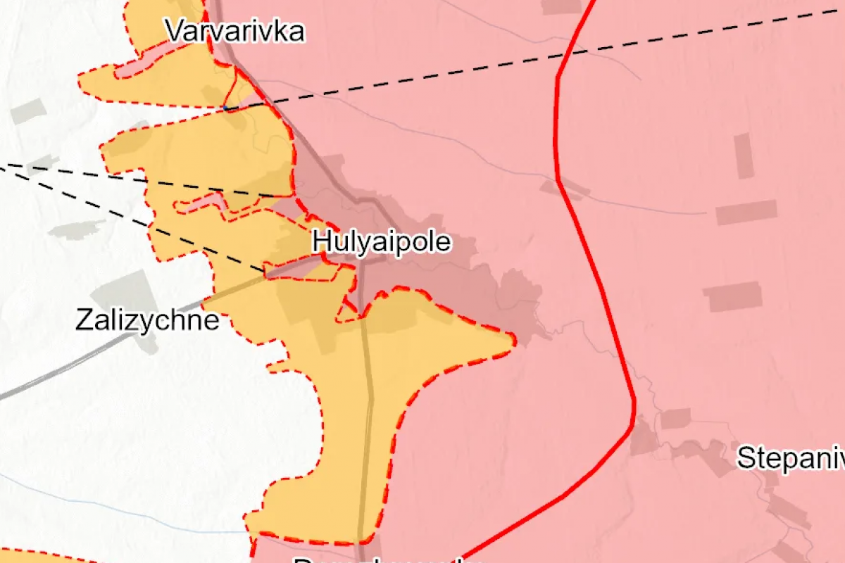Українські війська здійснили успішне просування в районі Гуляйполя — ISW