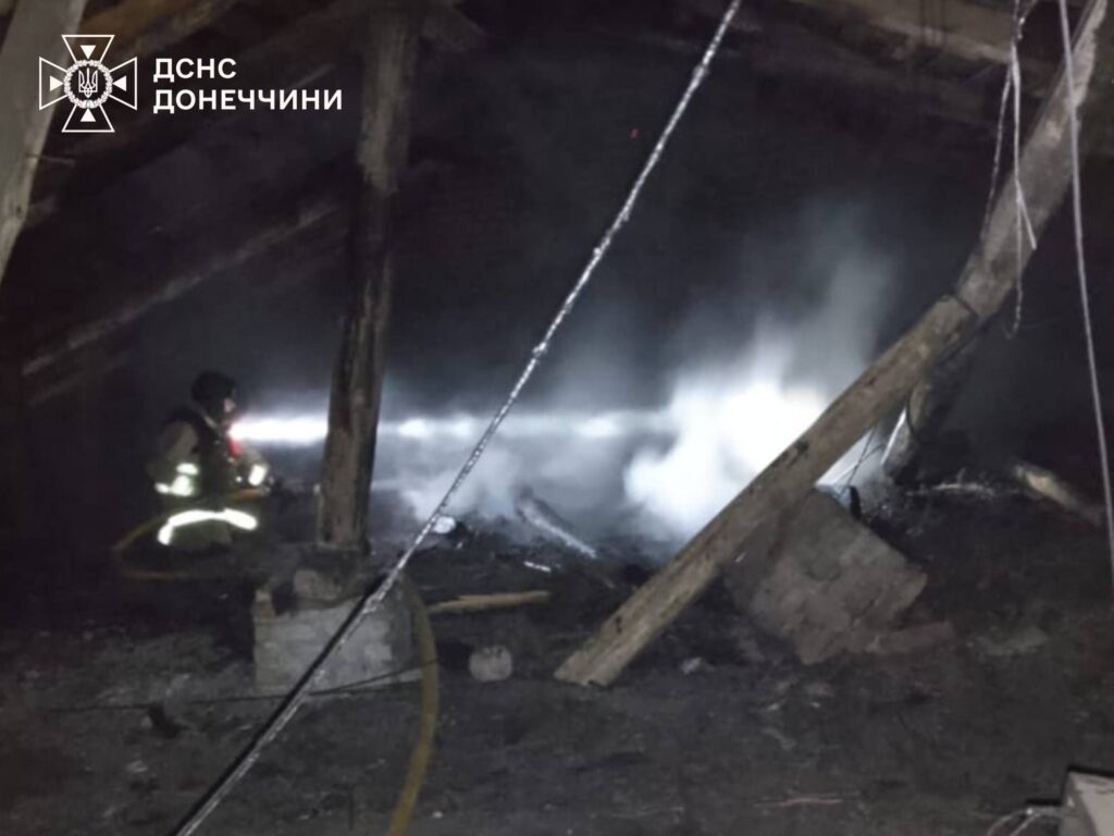 Рятувальники протягом доби ліквідували шість пожеж у Донецькій області: фото