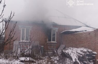 На Донеччини надзвичайники ліквідували чотири пожежі за минулу добу: один чоловік загинув