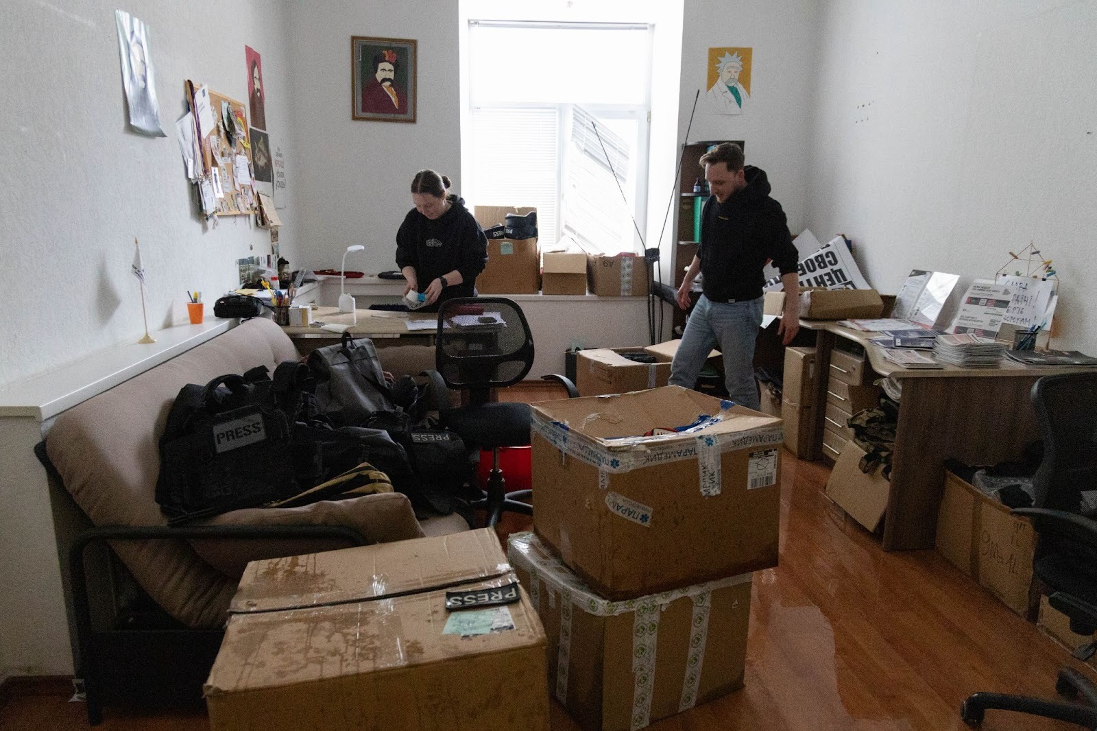 В Києві залило офіс Інституту масової інформації. Це сталось на наступний день після затоплення офісу Реальної Газети