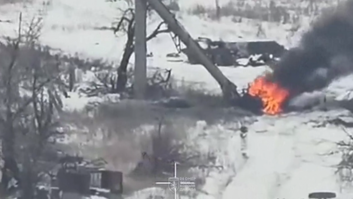 Сили ЗСУ успішно відбили штурм російської армії з бронетехнікою в районі Часового Яру