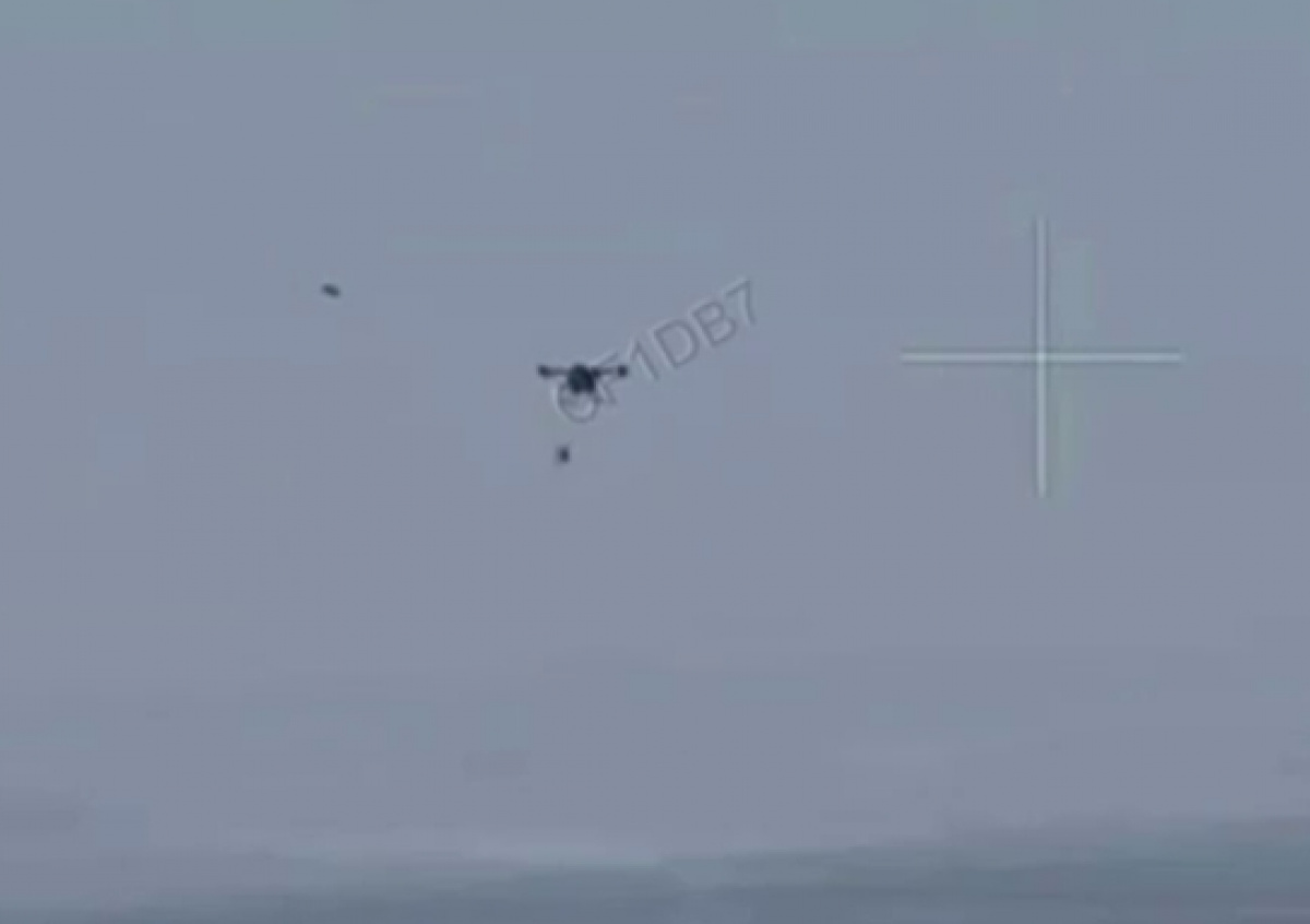 Український «Вампір» успішно витримав атаку двох ворожих безпілотників