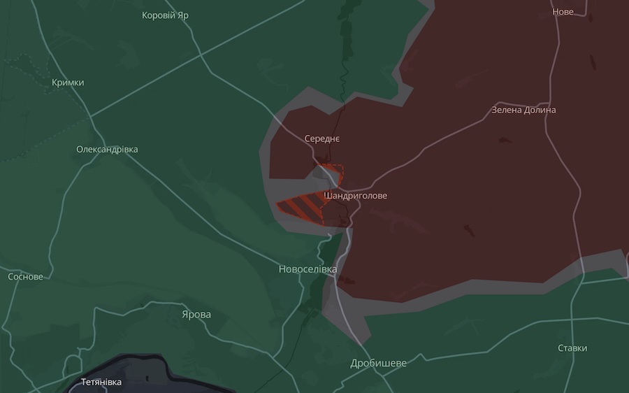 Росіяни просунулися поблизу Лимана та в напрямку Слов’янська, — DeepState